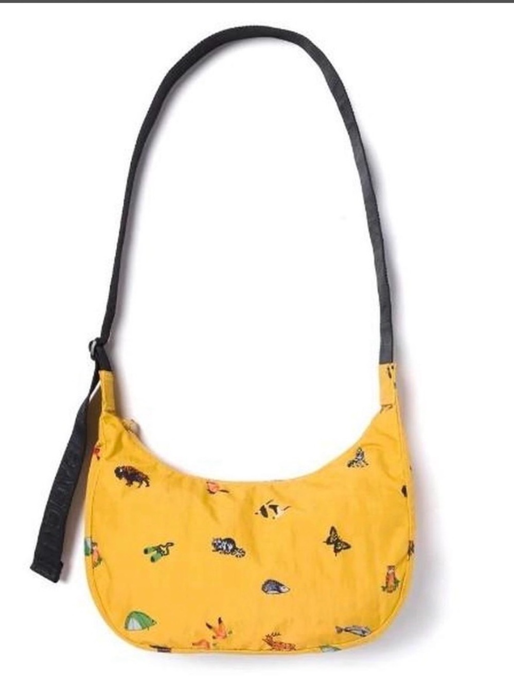 BAGGU x Parks Project Crescent Bag Mustard NWT